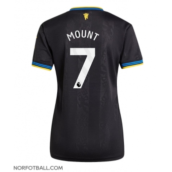 Billige Fotballdrakt Manchester United Mason Mount #7 Replika Tredjedrakt Dame 2025-26 Kortermet